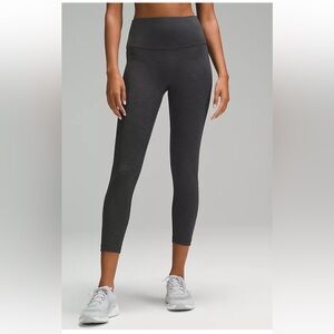 Lululemon Wunder Train High-Rise Tight | Heathered Gray | 4